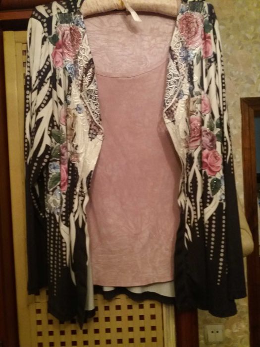 юбка,  кардиган с топом,  джемпер,   элегантные вещи, р.50-52. Торг.