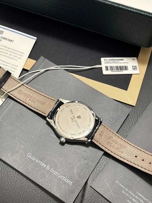 Luxo Frederique Constant Index Classic Quartz Full-Set