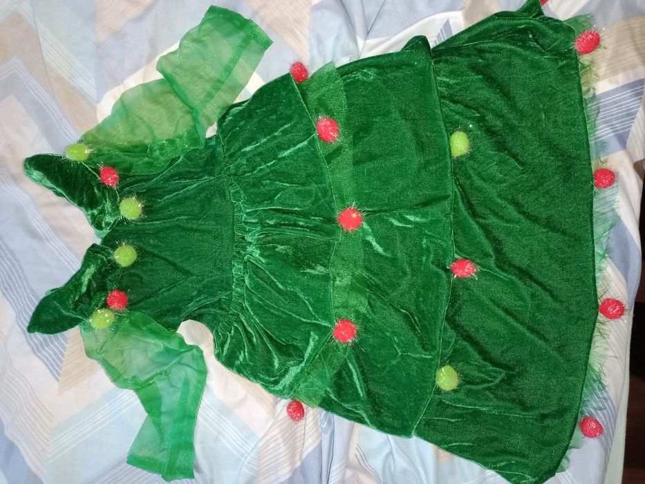 Дитячий костюм лісової принцеси Ялинки