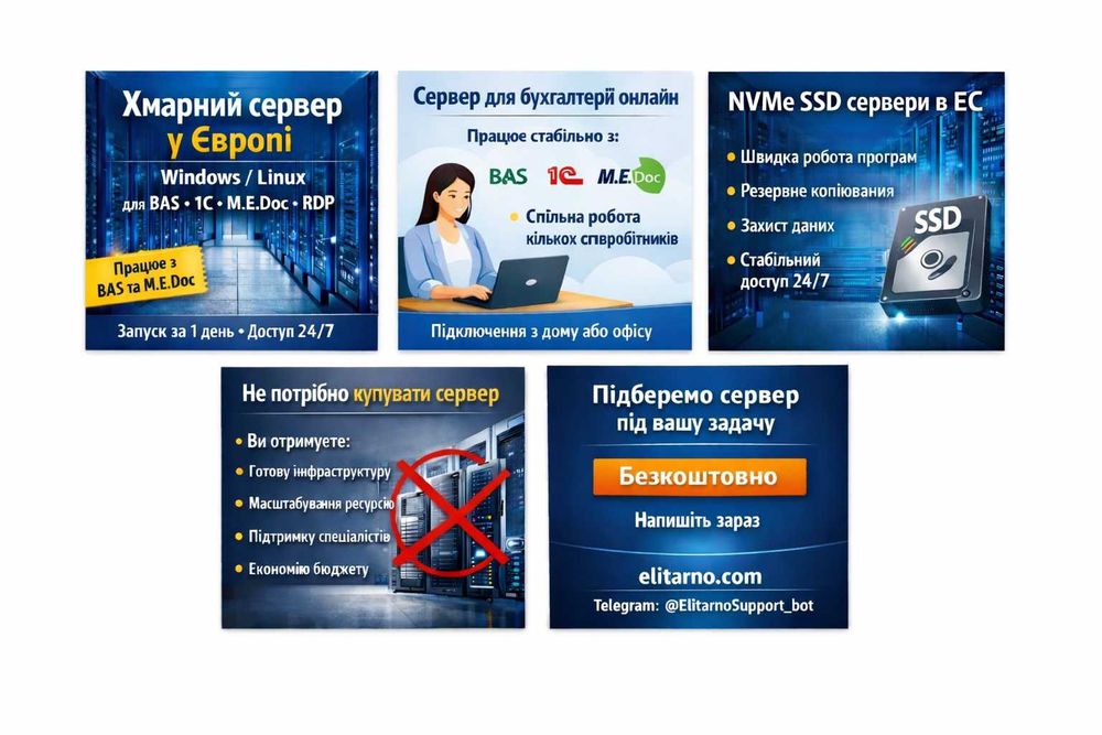 Хмарний сервер у Європі, Віддалений робочий стіл - Windows, Linux