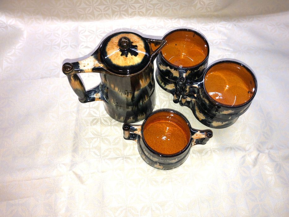 Conjunto de chá -antigo64552635789315122