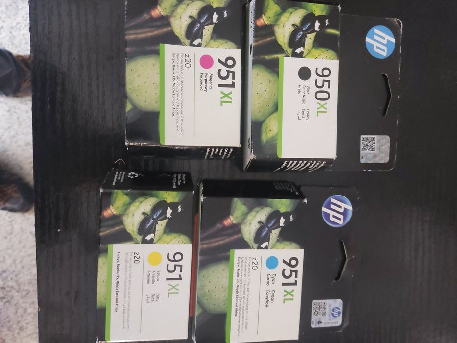 Pack tinteiros HP 950XL + 951XL original em caixa lacrada.
