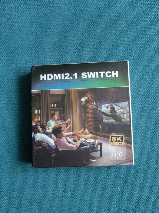 HDMI 2.1 switch przyłącze 8K ultra HD rozdzielacz
