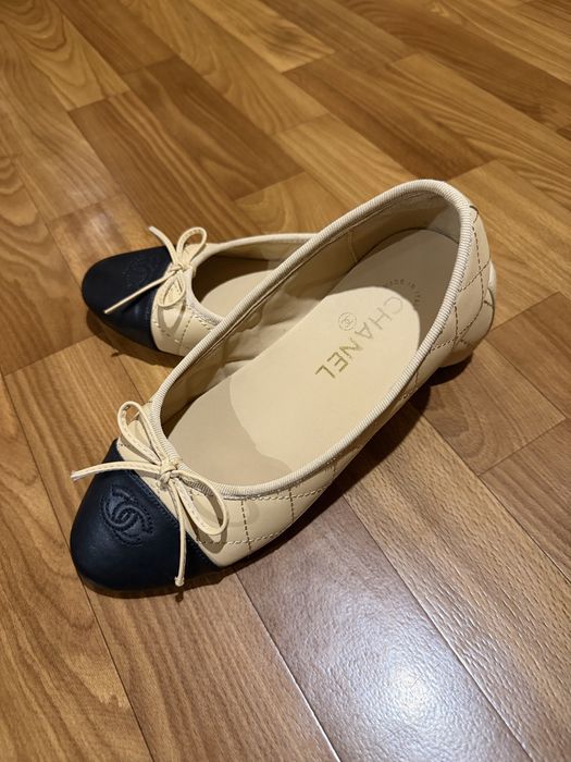 Балетки CHANEL из стеганой кожи Италия