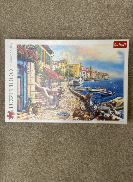 Пазл Trefl Сонячний бульвар, Солнечная набережная. 1000 елементів