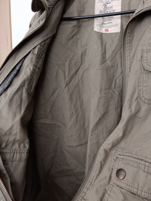 Lekka kurtka na jesień khaki