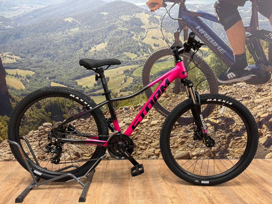 Nowy rower mtb storm shark 2.0 - raty 0%,  27,5", rama 15" ciemny róź