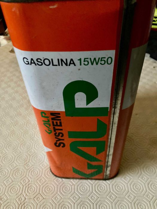 Lata de óleo Galp, antiga