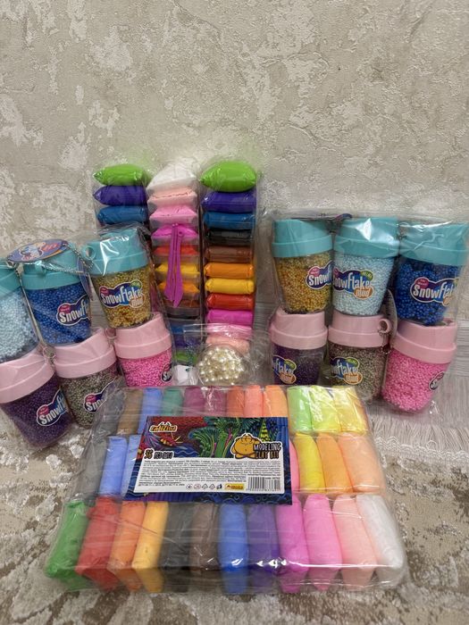 Модулін, пластилін модулюючий,повітряний пластилін,кульковий в баночці