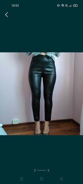 Spodnie legginsy Zara rozmiar M