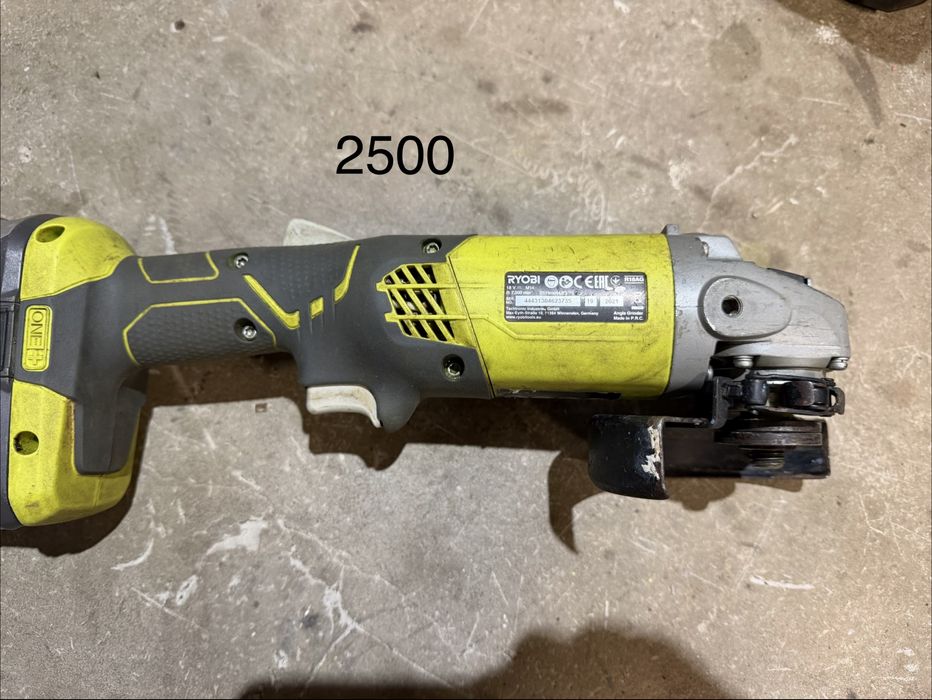 Продам акумулятори, шуруповерти, болгарки, дискова пила, дрелі ryobi