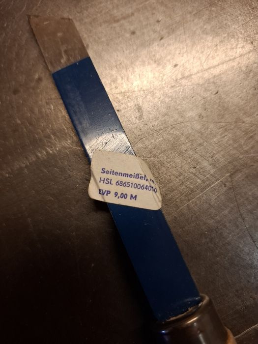Dłuto stolarskie skośne NRD (DDR) – Seitenmeißel lewe