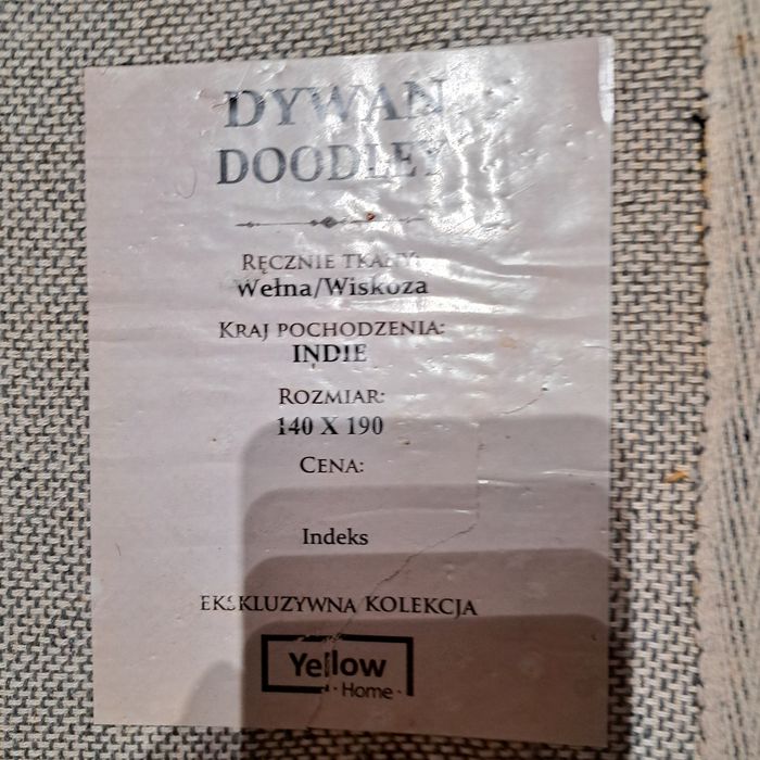Dywan wełna Doodley  140x190