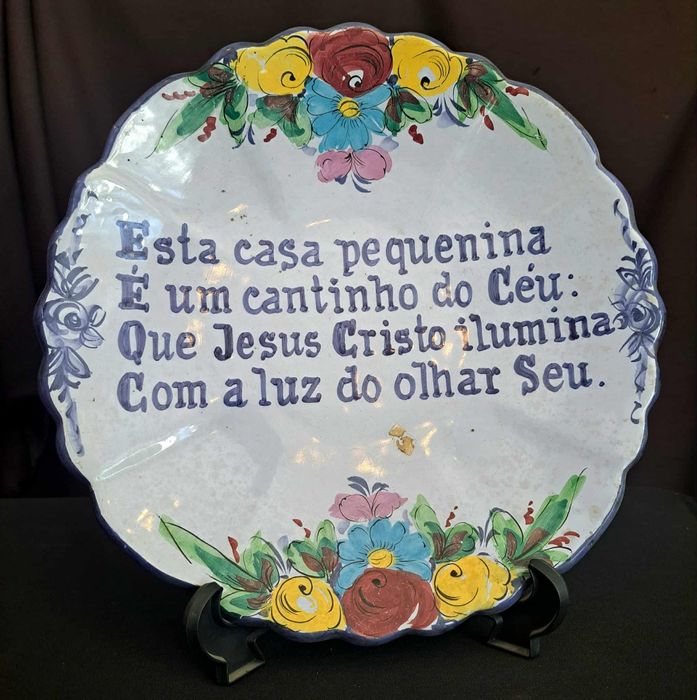 Prato falante grande e antigo