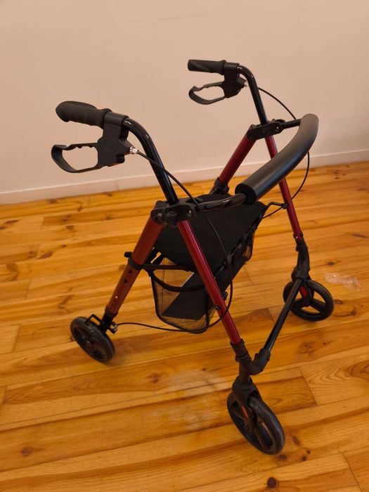 Andarilho de 4 Rodas Rollator - estado novo