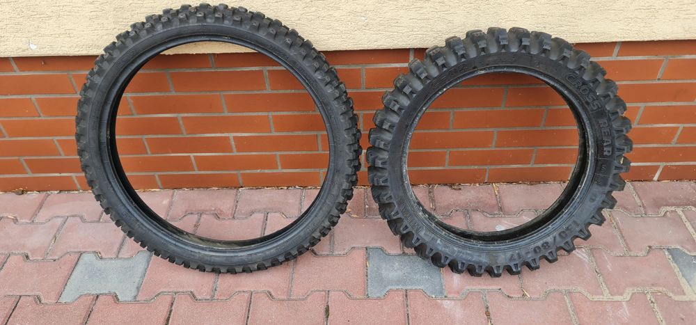 Opony Mitas C-2 130/80-17 i C-17 90/90-21 Yamaha tenere