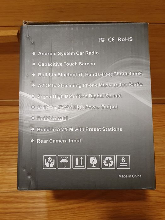 Autorádio Android com GPS