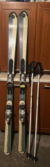 Narty damskie Dynastar 158 + kijki Rossignol