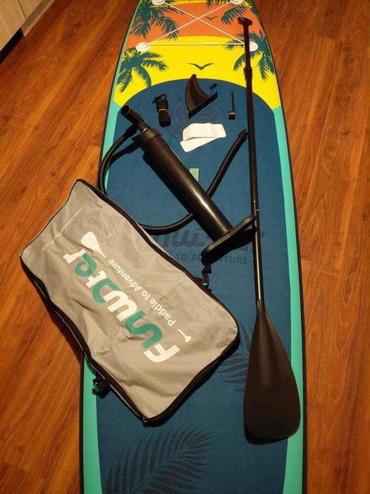 SUP FUNWATER!  Pompowana Deska Do Wiosłowania