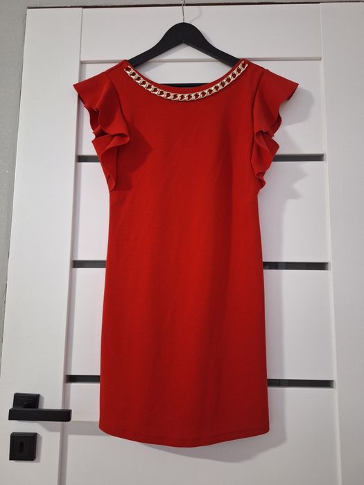 Czerwona sukienka S/M
