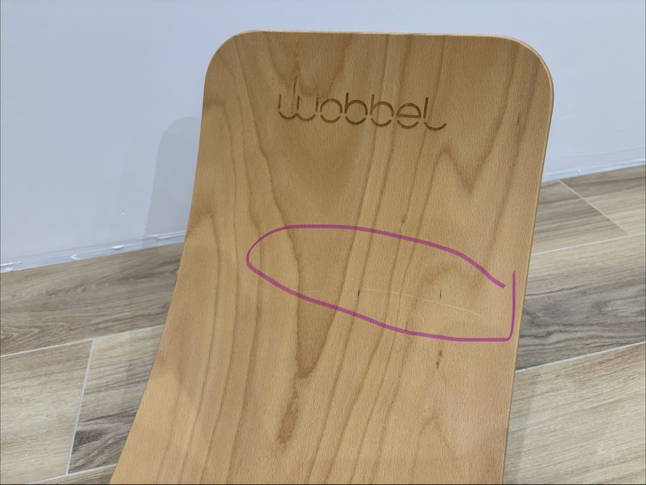 Deska do balansowania z filcem Wobbel