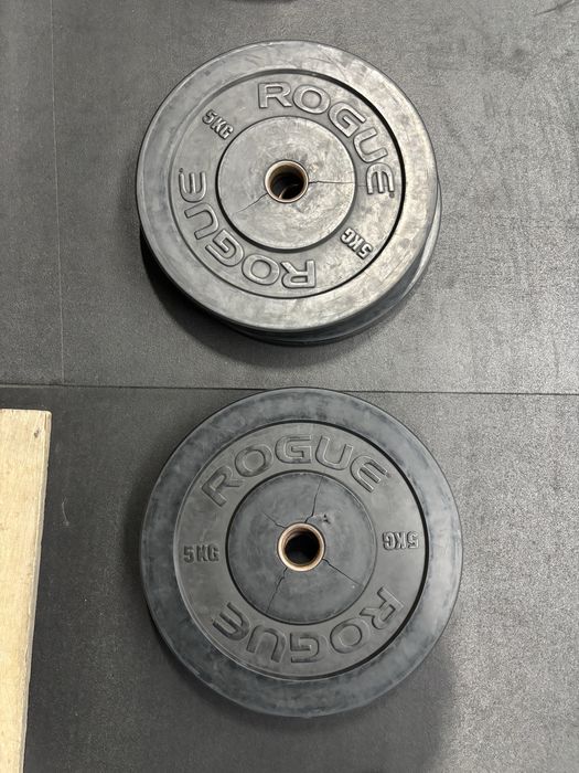 Discos  olimpicos usados ROGUE