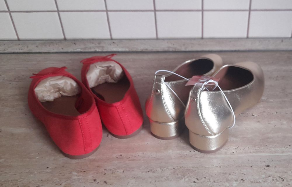 Wiosenne baleriny nowe H&M r. 37