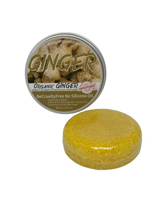 Naturalny Szampon do włosów w kostce z Imbirem 60g kod 1507