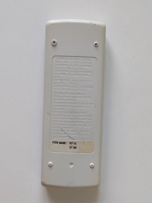 Pilot do klimatyzatora Mitsubishi KF1A w stanie bardzo dobrym