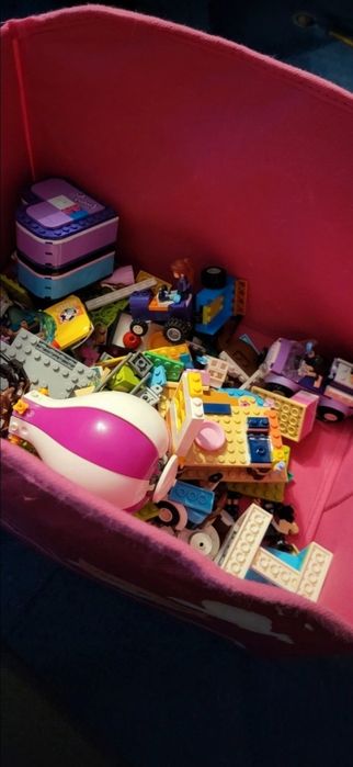 Zestaw mieszany lego friends stajnia