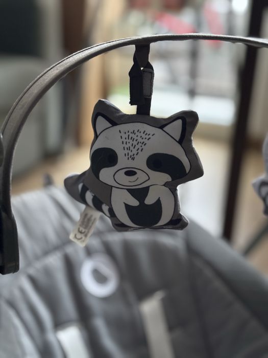 Elektryczny bujaczek Lionelo Otto Grey