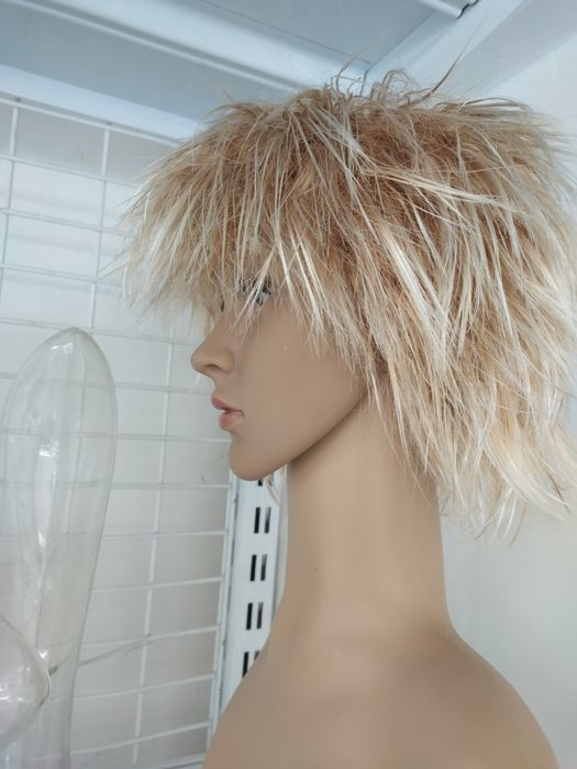 Peruka krótka dwukolorowa