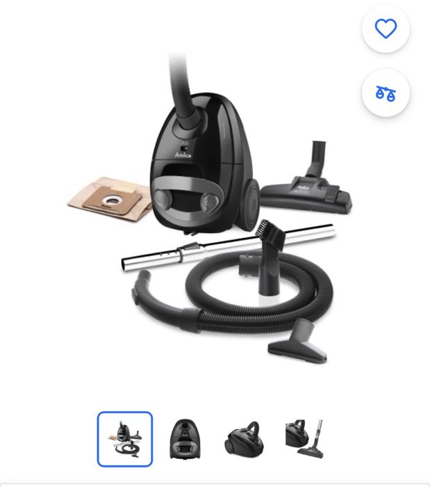 Odkurzacz Amica  VM1021+4 worki