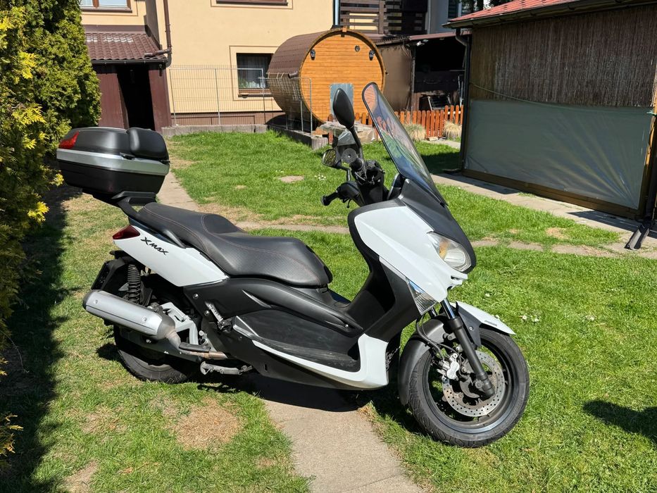 Yamaha X-max Yamaha Xmax 125 Kufer podgrzewane manetki