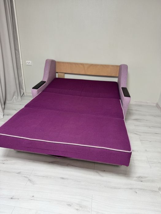 Диван розкладний для спальні, 120см шириною