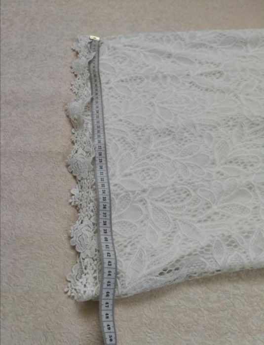 Брендова біла мереживна сукня Vila Clothes S-M