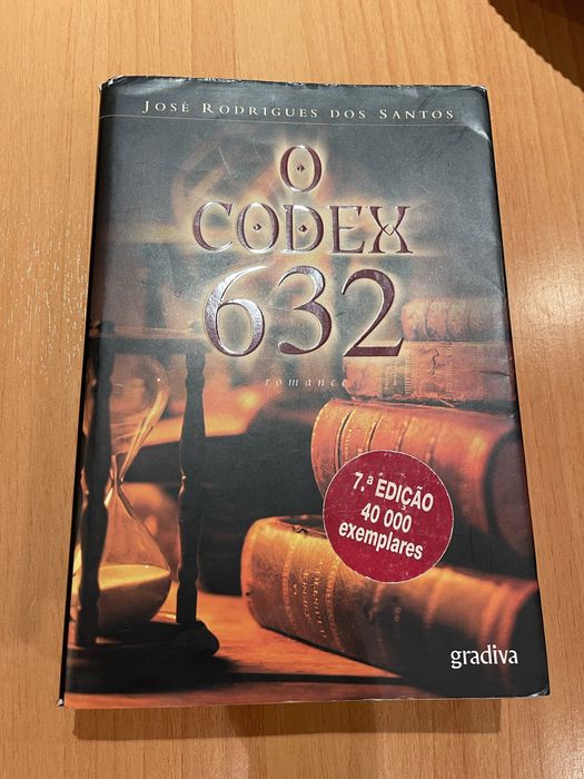 Livro O Codex 632 de José Rodrigues dos Santos