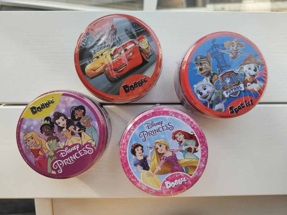 Настільна гра пластикова UNO/Hello Kitty Дуплет/Dobble Princess Disney