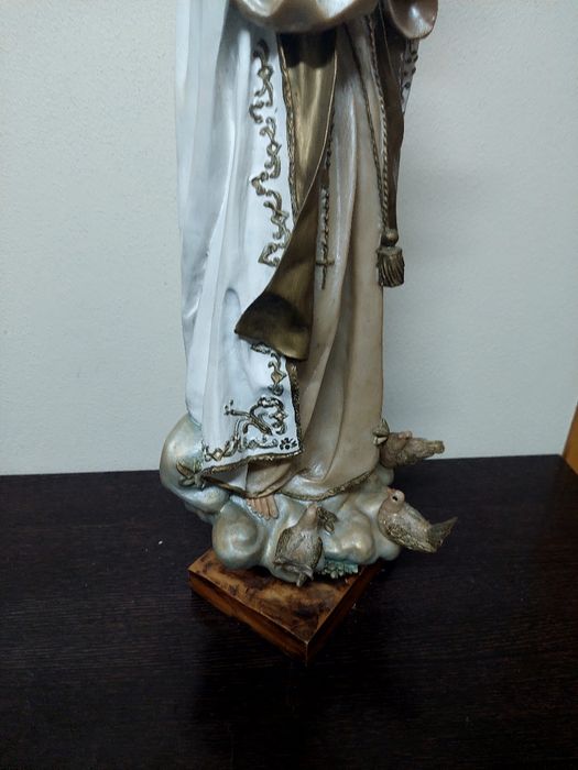 Nossa Senhora de Fátima em marfinite