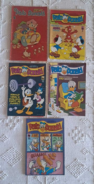 Livros BD Disney Vintage - Especial e Almanaques Patinhas / Mickey / Donald