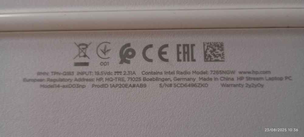 Troco Portátil HP