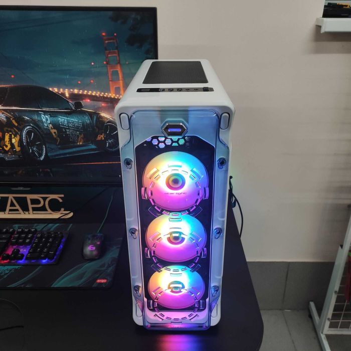 Компютер Новый Ryzen 5 5500, 16GB DDR4, XFX 6700XT 12GB, SSD512GB NVMe