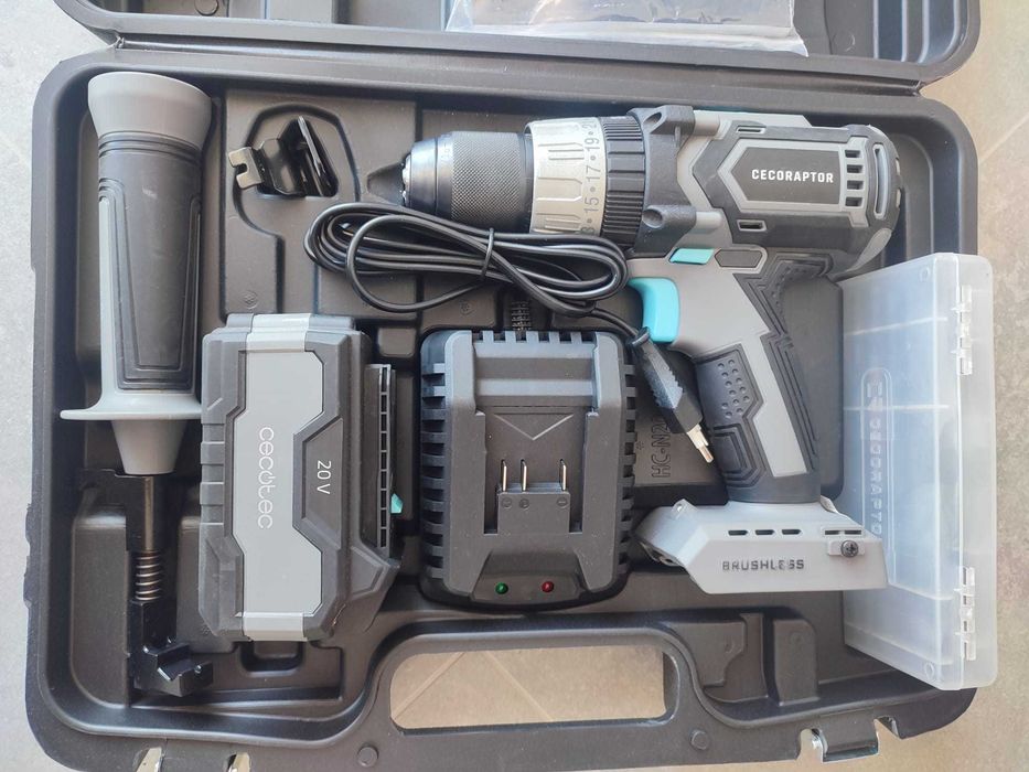 Berbequim de impacto a Bateria de 20V e 4000 mAh Cecotec