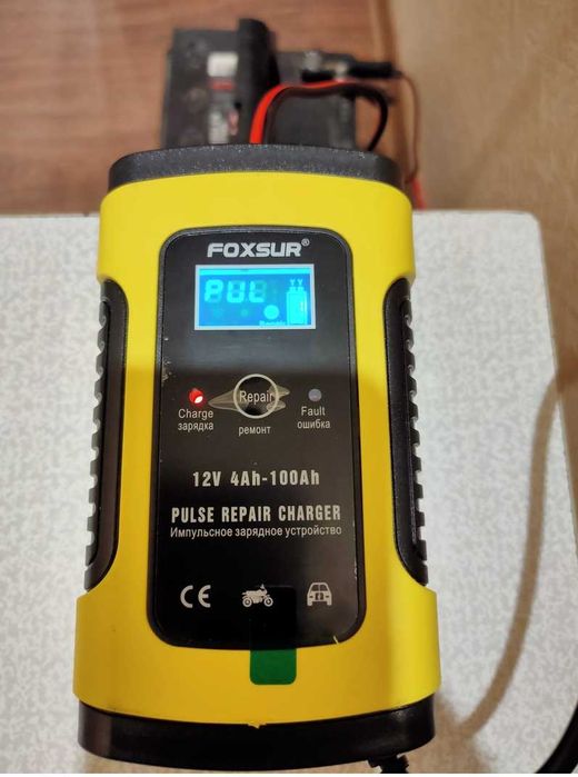 Carregador bateria - 12V 44Ah até 100Ah – Profissional – Novo