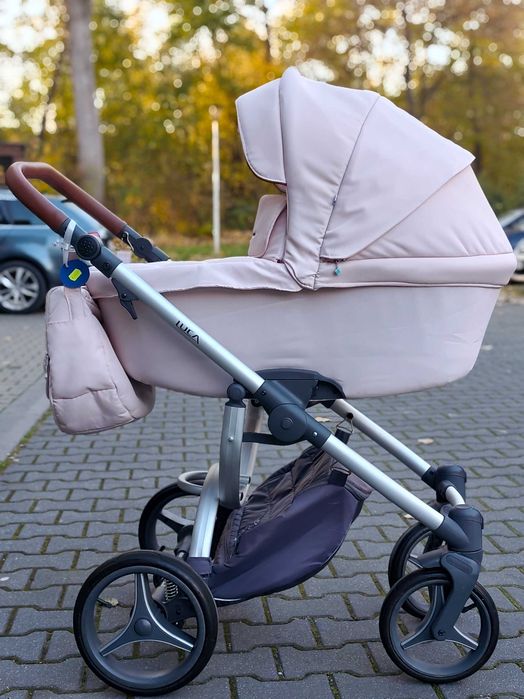 Śliczny wózek dla dziewczynki Bebetto Luca 2w1