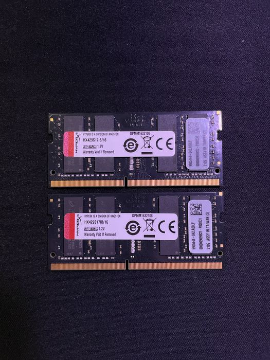 【ジャンク】Kingston DDR4 16GB 4枚 計64GB Оперативна пам'ять Kingston FURY™ Beast DDR4 — 8–128 ГБ / 3200