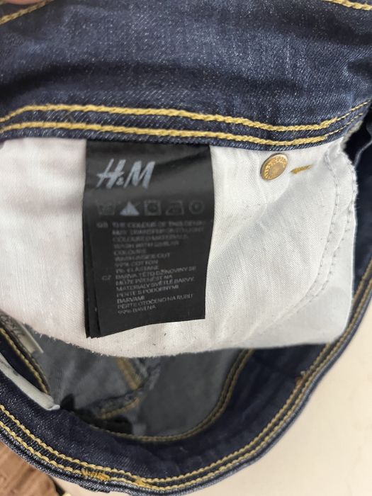 H&M spodnie slim długie