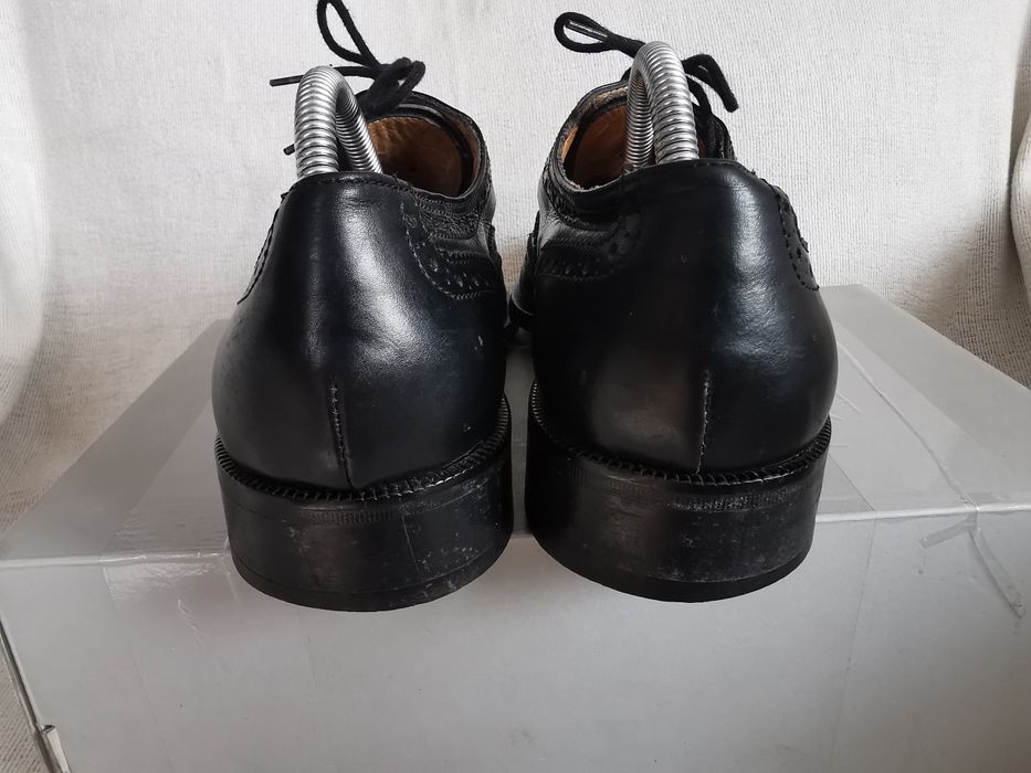 Bally Brogues  Switzerland Oxford luksusowe półbuty wizytowe 40,5