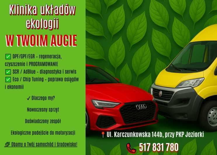 Serwis DPF EGR Ad blue Chip tuning elektryk mechanik Warszawa