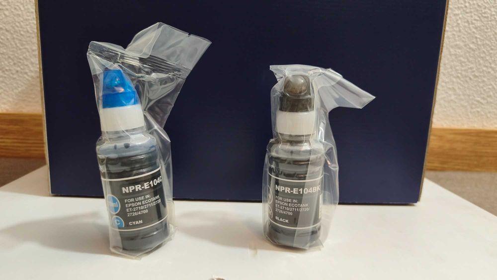 Tinteiros Novos Epson - Preto e Azul